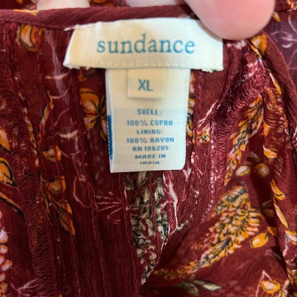 Sundance Winthrop Garden Blouse Top Size XL - Picture 5 of 7